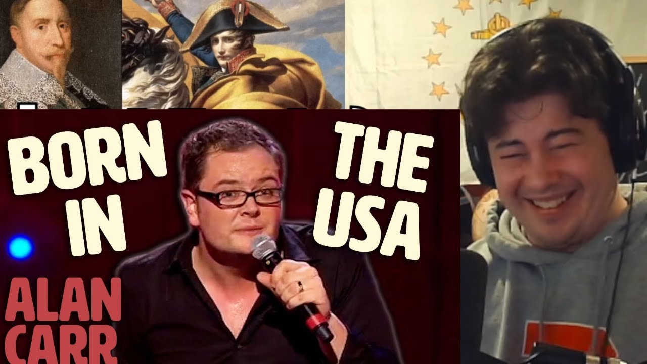 American Reacts Alan Carr's Amazing American Adventures | ALAN CARR