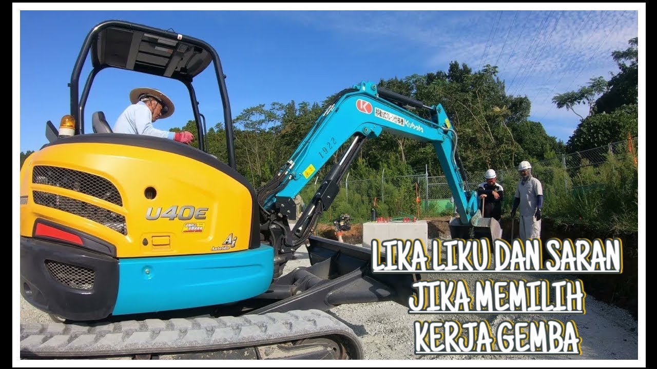 KERJA GEMBA DI JEPANG KENSETSU (DOBOKU ,ASHIBA,TEKKIN,DLL) SARAN DAN PLUS MINUS
