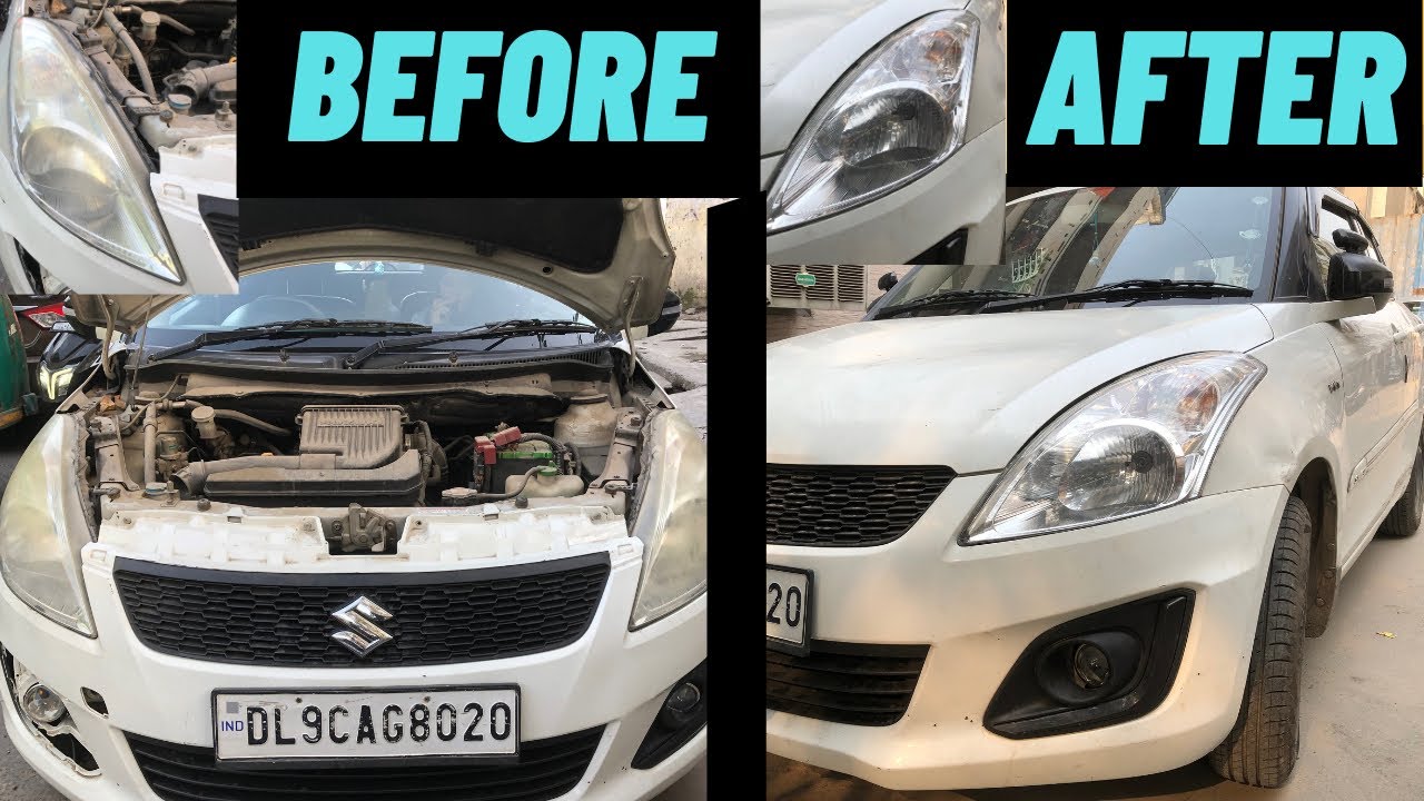 Headlight Buffing of our swift 🔥 वो भी इतना सस्ता?😨 || Foggy headlights restoration ||