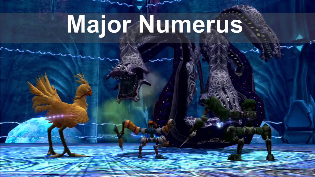 FFX-2 Int: Impale Team on Farplane Cup (Tidus, Trema, Major Numerus)