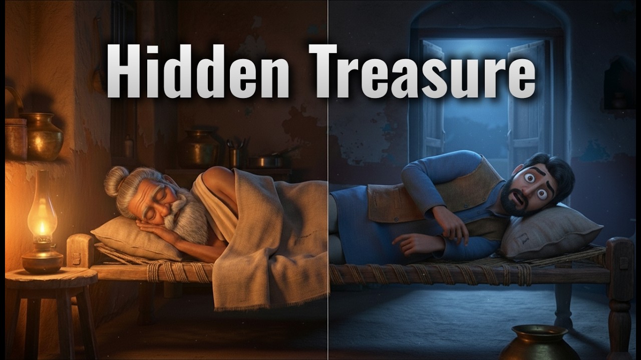 Inspiring Moral Stories | Treasure Beneath the Pillow – True Happiness Within