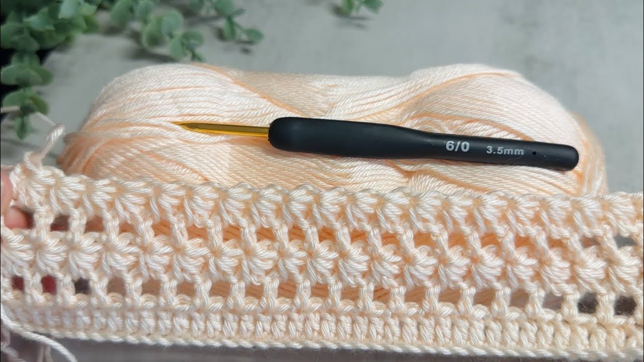 ¡Nadie creera lo RÁPIDO que es tejerla solo 2 vueltas, y ni te dolerá la mano! Patrón de crochet 