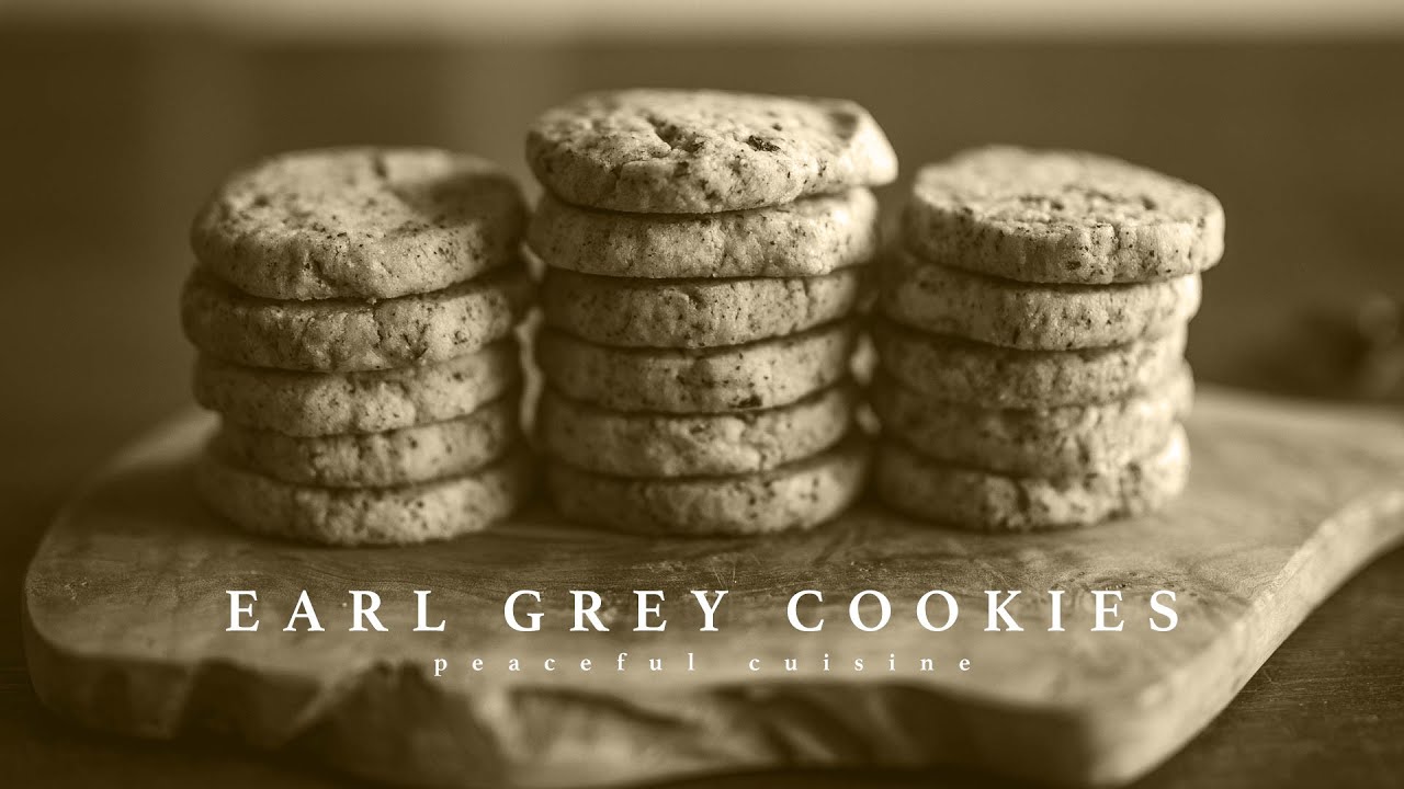 [No Music] How to Make Earl Grey Cookies