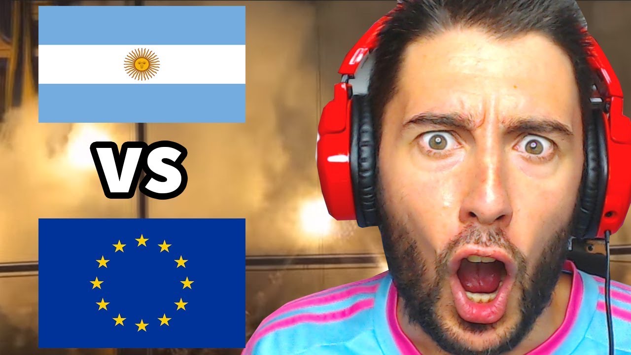 HINCHADAS DE EUROPA VS ARGENTINA [CON LETRA] | ElShowDeJota
