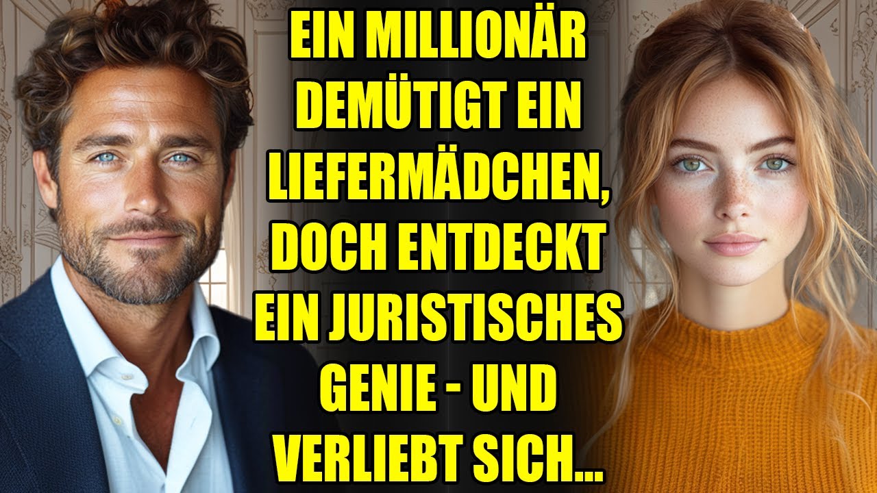 Ein MILLIONÄR demütigt ein Liefermädchen, doch entdeckt ein juristisches Genie - und verliebt sich…