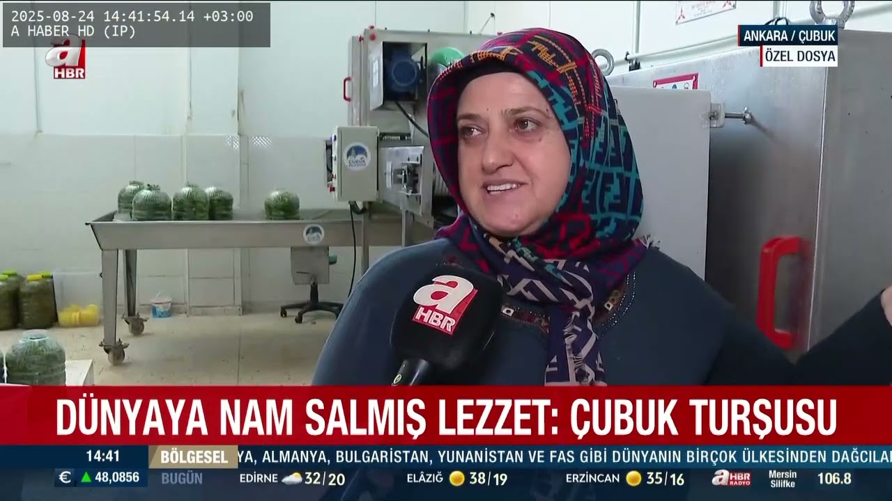 Çubuk Turşusu A Haber’de Gündem Oldu!