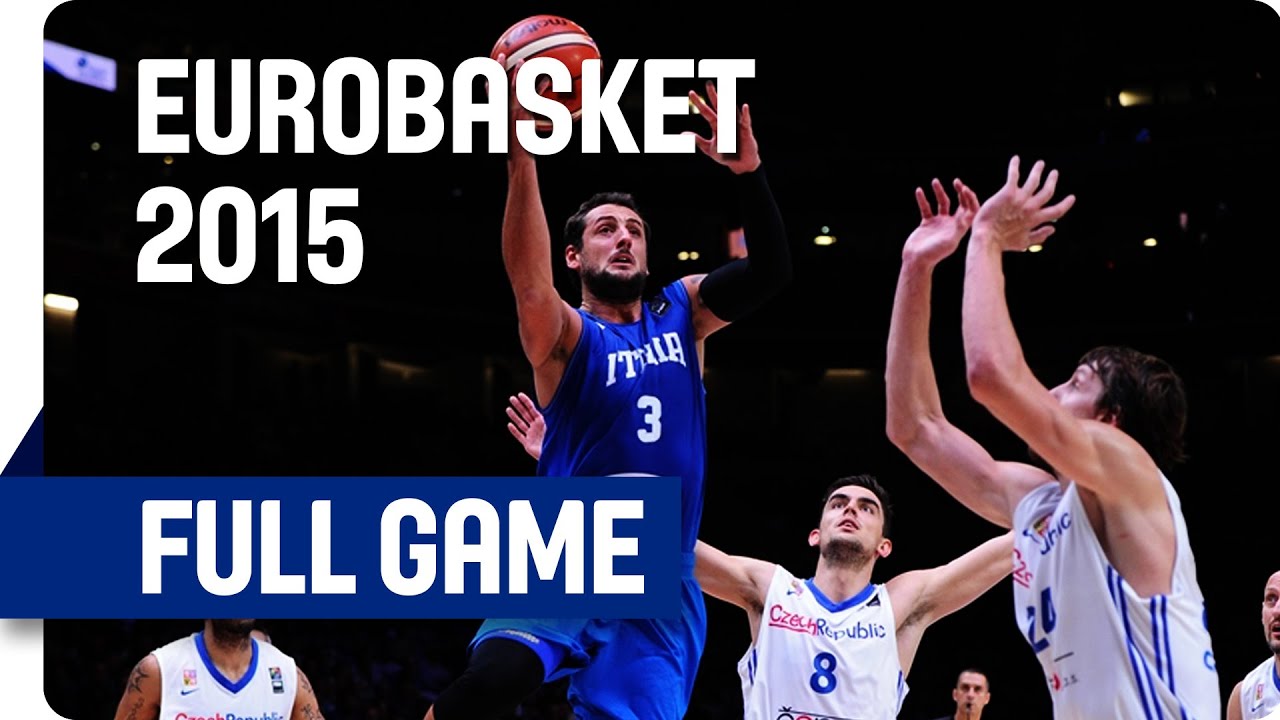 Czech Republic v Italy - Classification 5-8 - Full Game - Eurobasket 2015