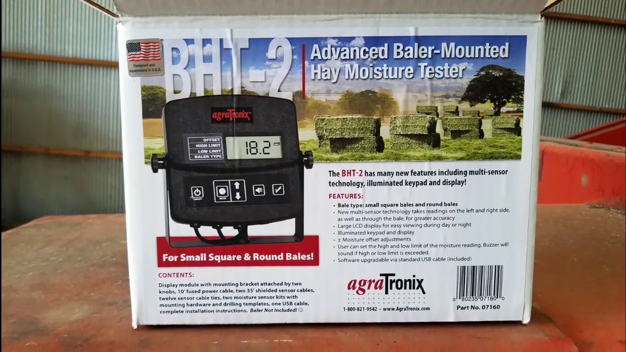 Installing Agratronix BHT-2 Baler Moisture Meter