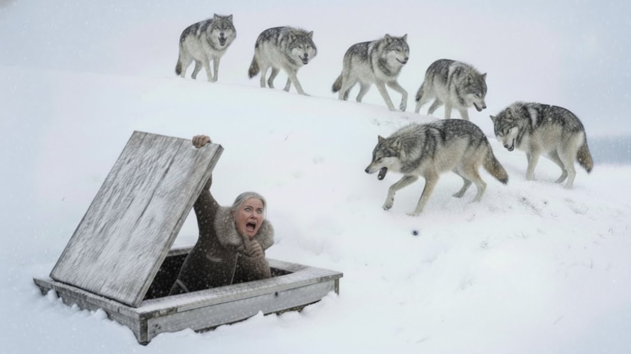 90 jährige Witwe findet Zuflucht vor Wolfsrudel bei −71°C|Überleben Nomaden Yakutia