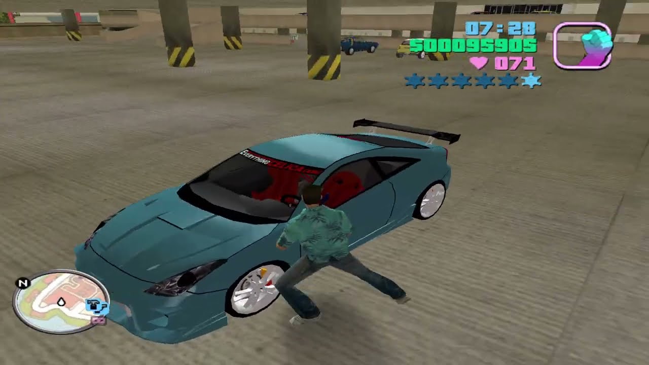 GTA Vice City Part 99 : Car Collection