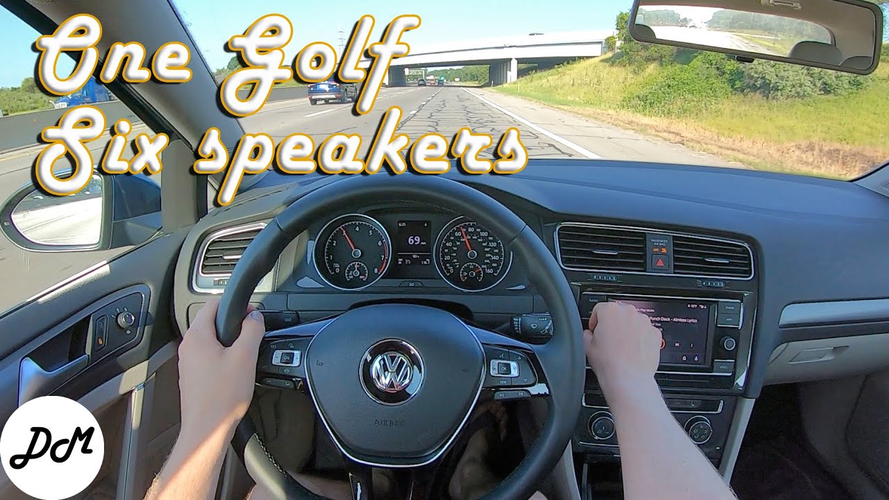 2020 Volkswagen Golf – 6-speaker Sound-system Demo