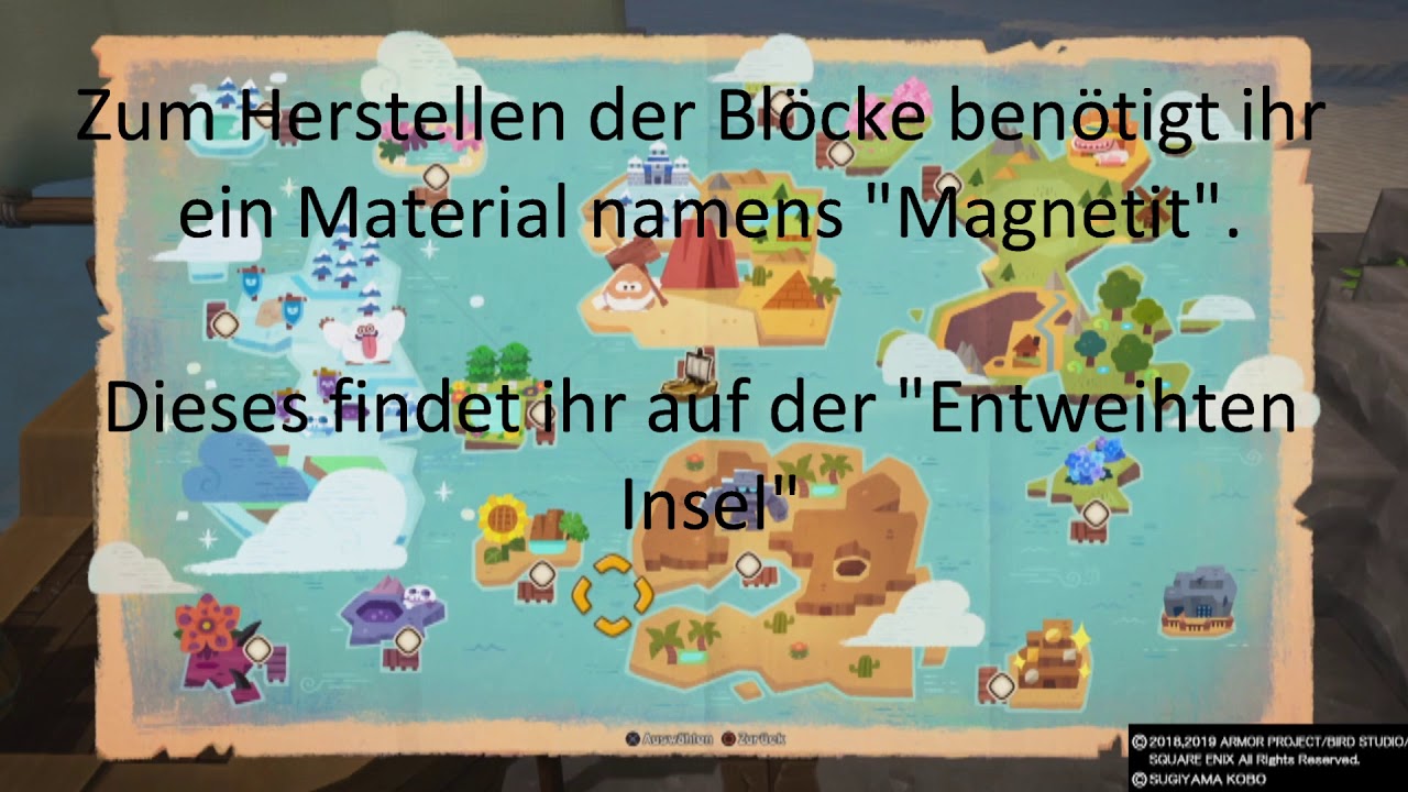 Dragon Quest Builders 2 - Fahrstuhl Tutorial