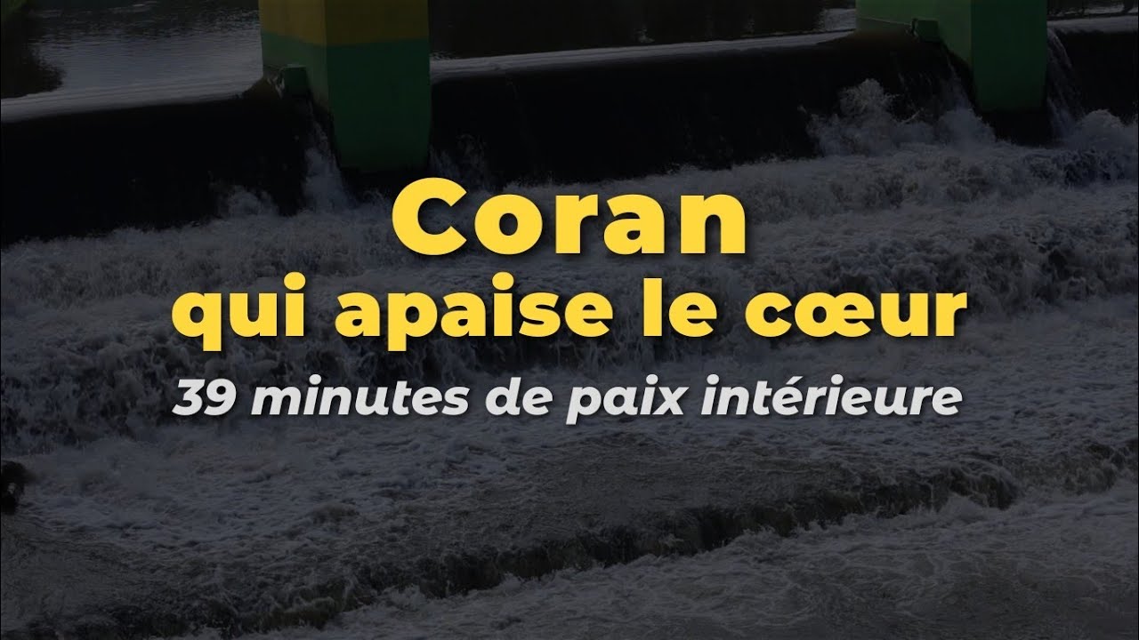 Coran &mdash; un rem&egrave;de pour le c&oelig;ur | 39 minutes de s&eacute;r&eacute;nit&eacute; #coran #paix #apaisement