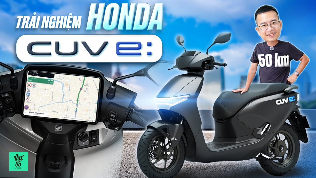 Trải nghiệm Honda CUV e: Không bán, chỉ cho thuê với 1,4 triệu/tháng, tối đa 70km, xem được Maps