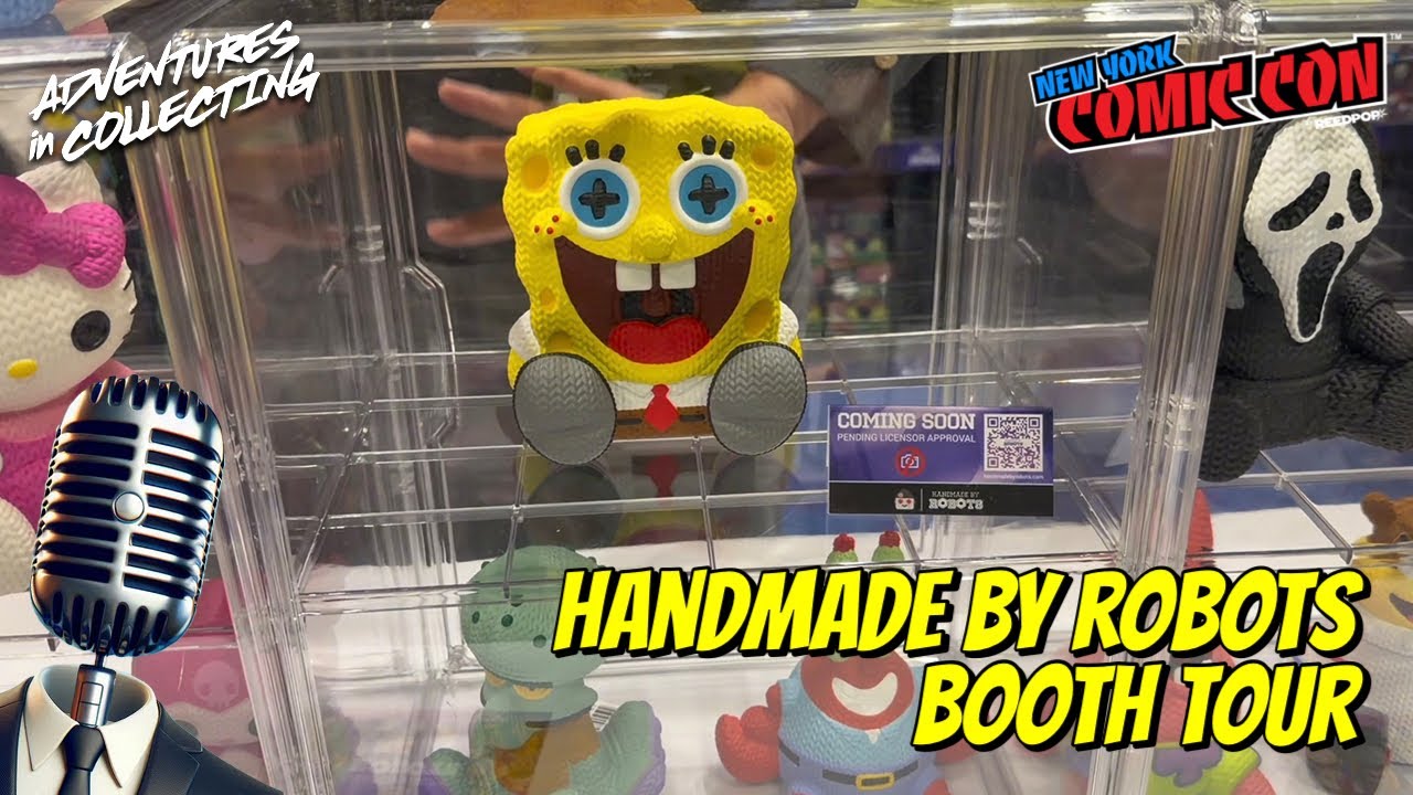 NYCC 2025 LIVE &mdash; Handmade by Robots Booth Tour