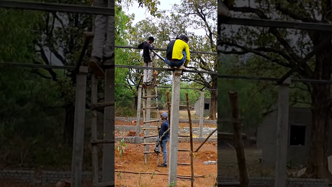during construction of My A2R Poultry Farm video