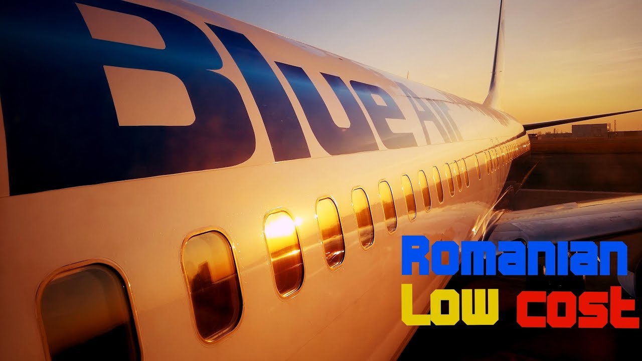 Blue Air, for once a good budget airline that gives you MORE (Turin to Paris, Boeing 737-800)