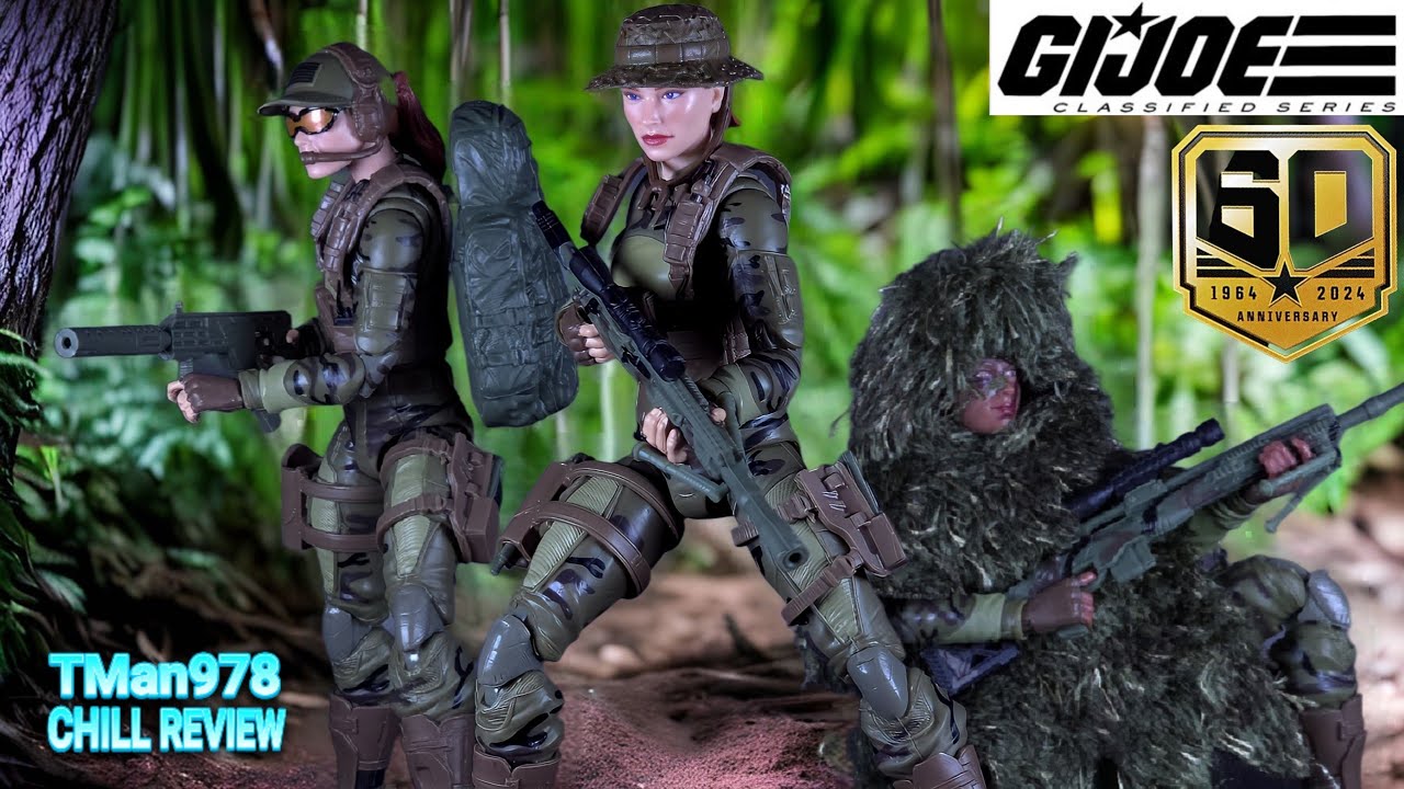 GIJOE Classified Series 60th Ann. Action Marine Sniper CHILL REVIEW