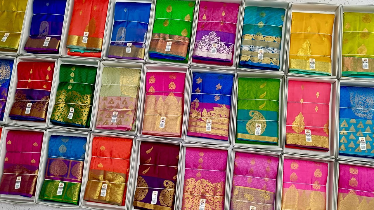 Pongal Mega🔥Offer😍Kanchipuram Handloom PureSilk with Silkmark- 3499 Booking - 7092124211 #Sareelive