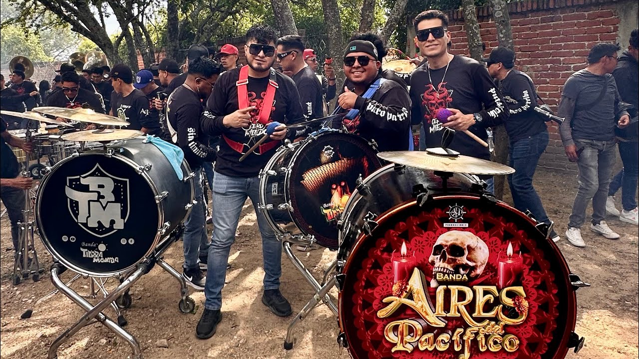 Muerteada 2024 Guadalupe Etla-Banda Tierra Mojada y Banda Aires del Pacífico-Cero Miedo