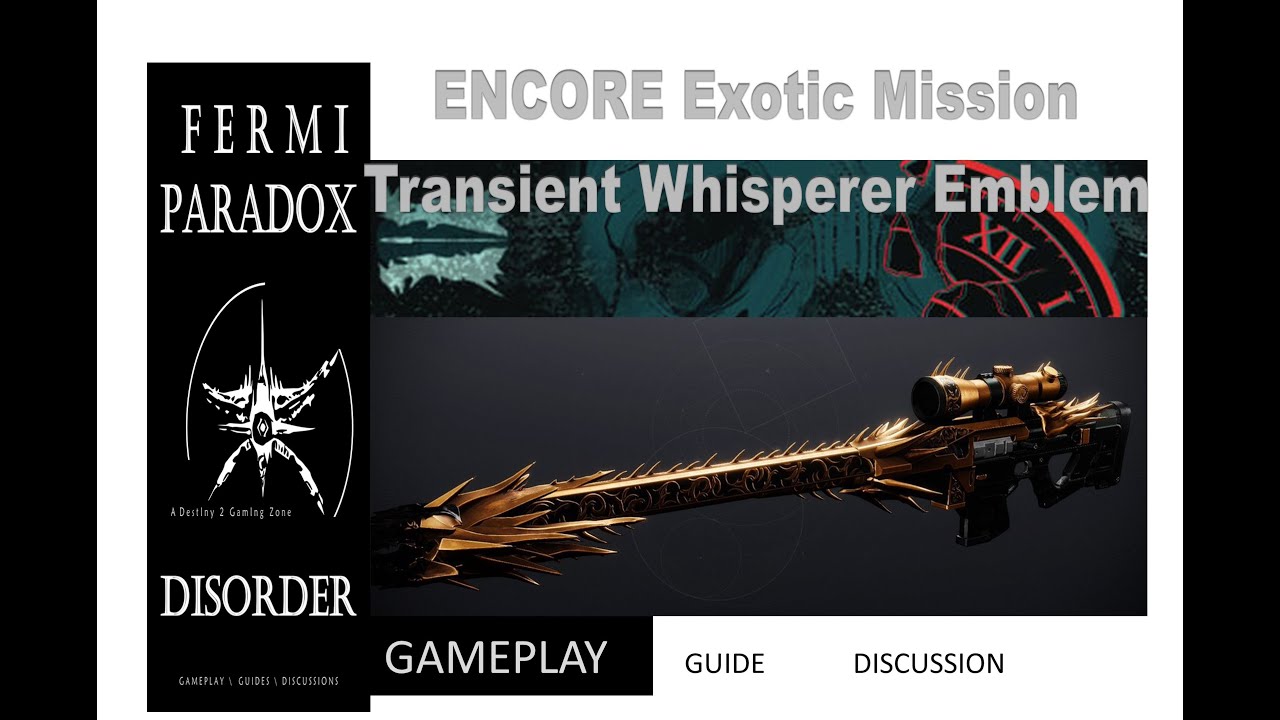Encore Expert Transient Whisperer