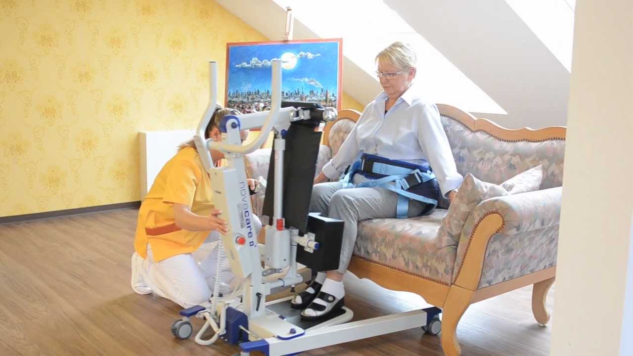 NOVACARE ProLift S222 - Aufricht Patieneten Lifter mit dem 3-Punkte Konzept
