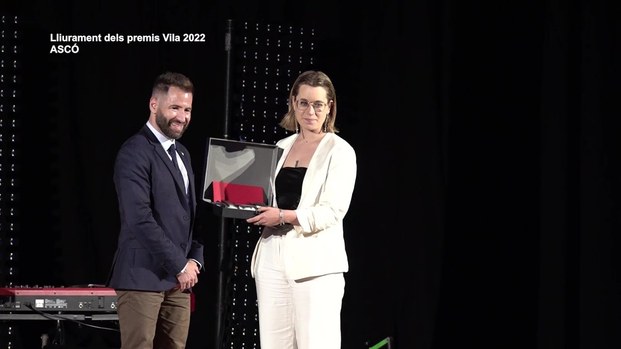 Nit de la Cultura d'Ascó - Lliurament dels Premis “Vila d’Ascó” 2022