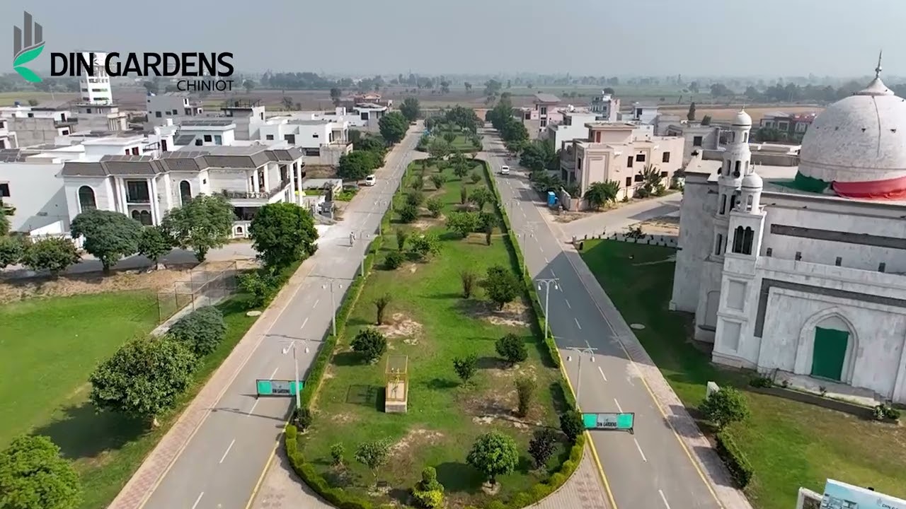 Din Gardens Chiniot | Sargodha-Faisalabad Road | Development Update | October 2025