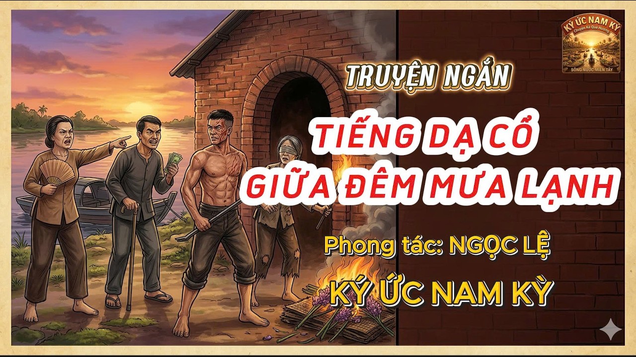 Chuyện Xưa Miền Tây: Tiếng Dạ Cổ Đêm Mưa | Nghe Để Ngủ