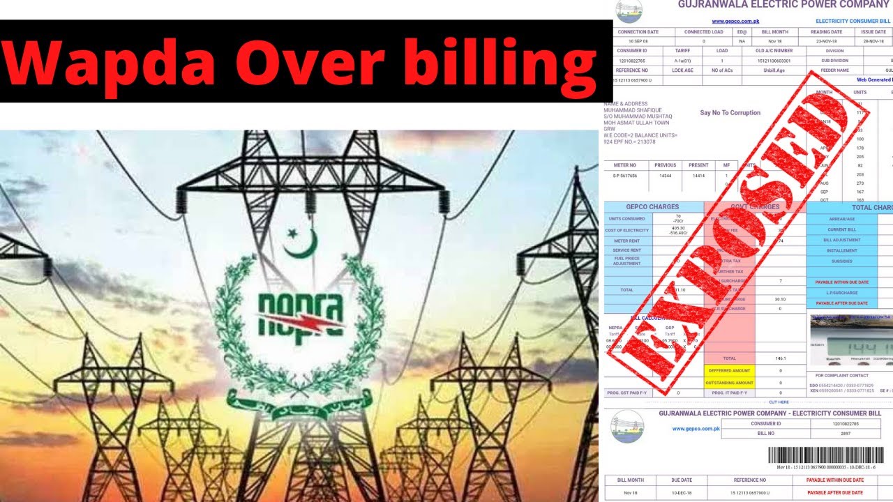 Wapda Electricity Over Billing Exposed