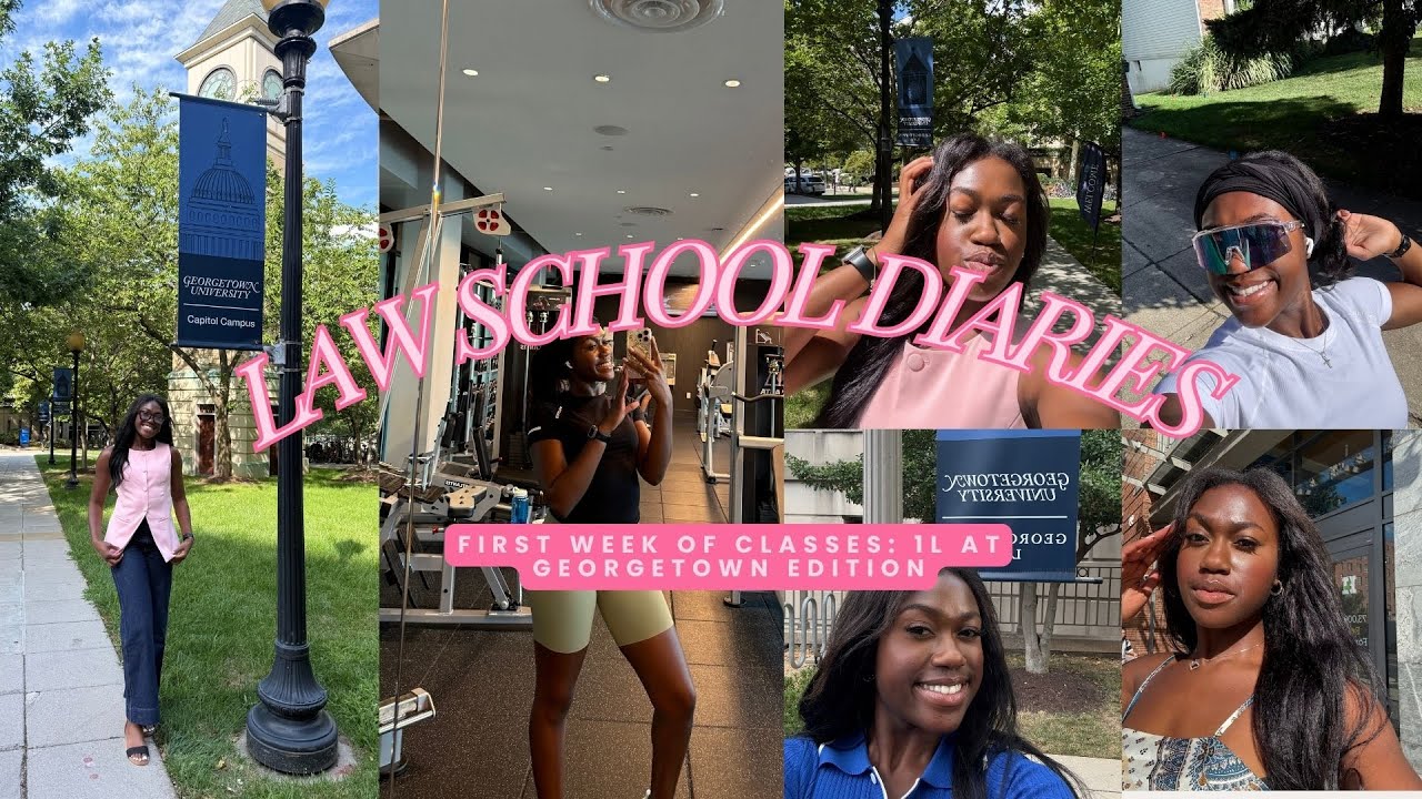 law school diaries: first week of 1L at georgetown law