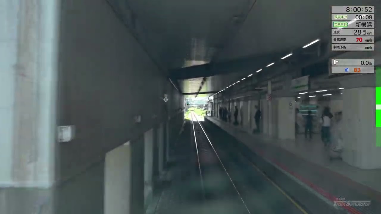 JR east train simulator （JR 東日本 トレインシミュレーター）　横浜線　東神奈川→橋本