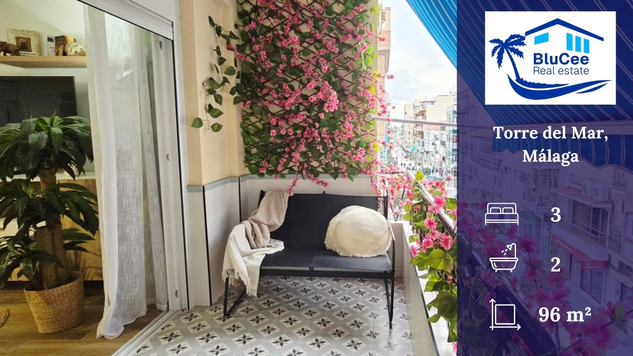 For Sale: Renovated 3 Bedroom Apartment in Torre del MarExclusive with BluCee Real Estate