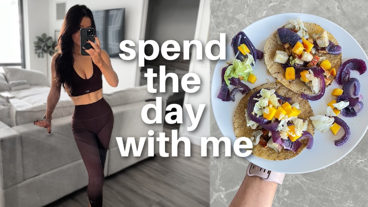 VLOG: empty-fridge meal, finding balance, workout | morning in my life