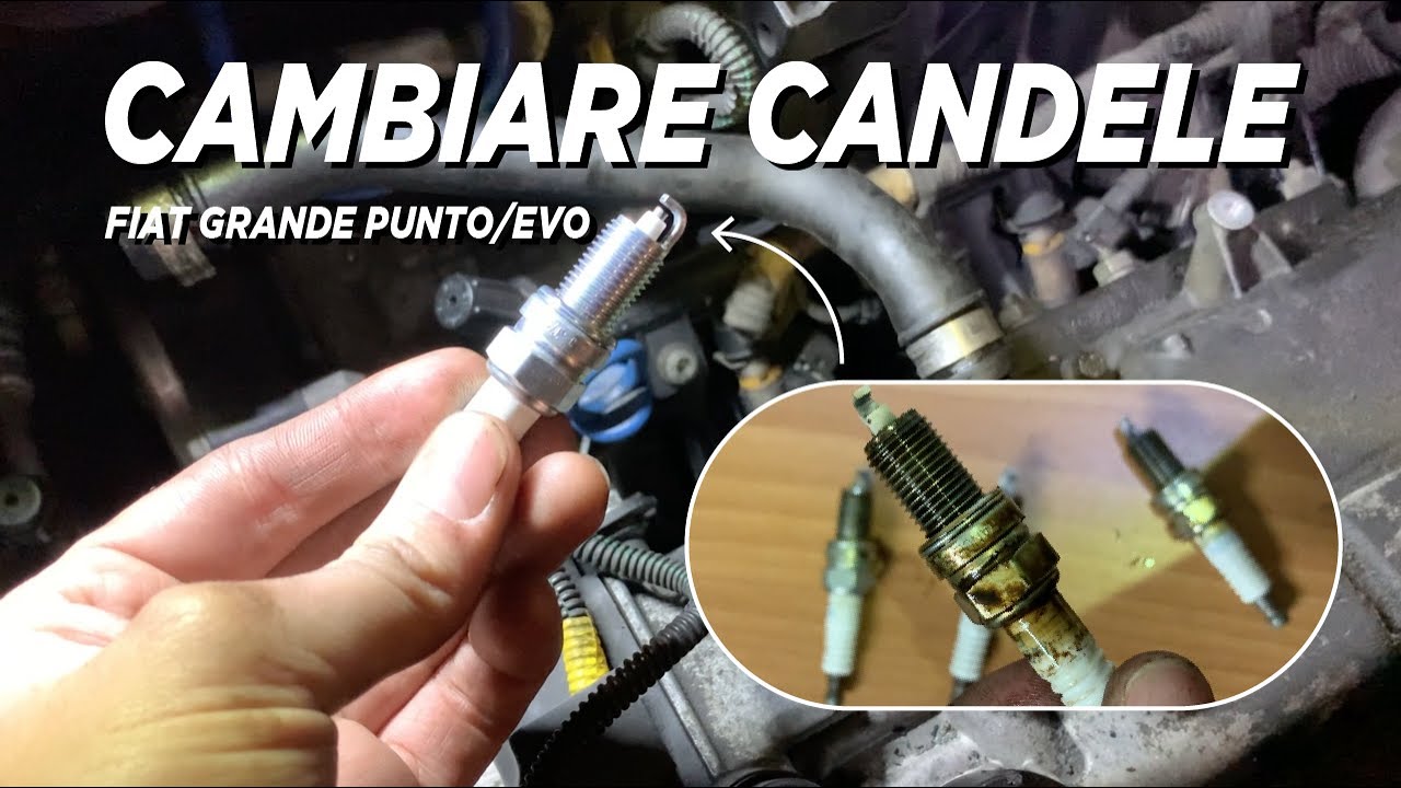 cambiare candele Fiat Grande Punto/Evo