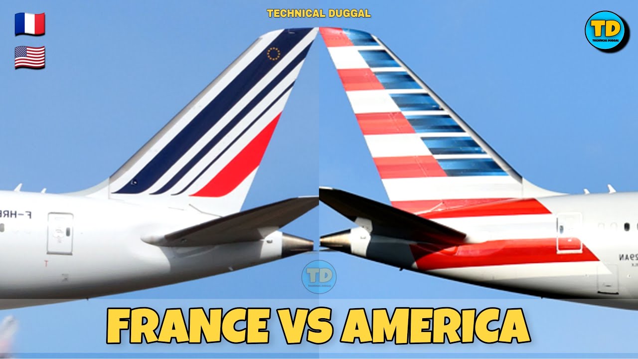 Air France Vs American Airlines Comparison 2022! 🇫🇷 Vs 🇺🇲