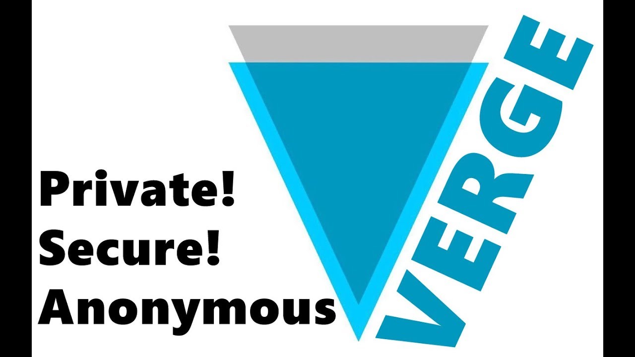 VERGE PRIVACY COIN - SECURE ANONYMOUS - BUY XVG VERCOIN CRYPTO COIN