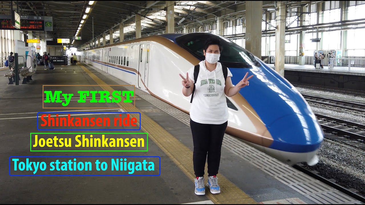NIIGATA 新潟: Tokyo to Niigata (first time sumakay sa Shinkasen)