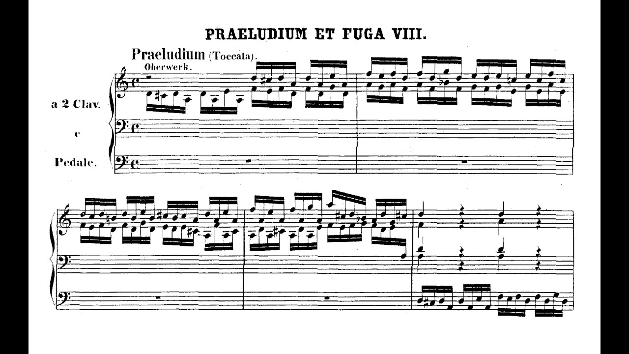 J. S. Bach: Dorische Toccata und Fuge BWV 538