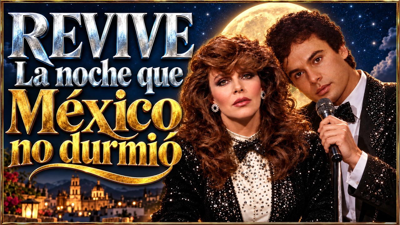 La noche que M&eacute;xico NO DURMI&Oacute; con Juan Gabriel y Ver&oacute;nica Castro en 