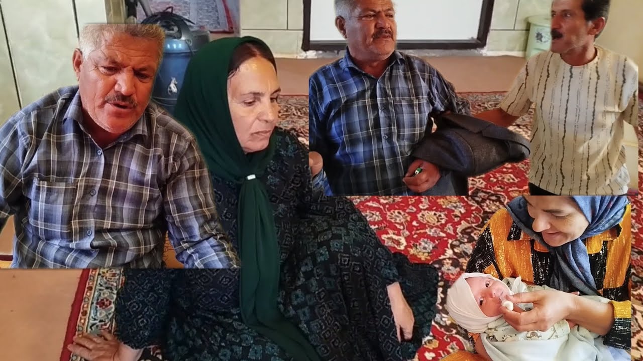 A father with empty hands and wet eyes