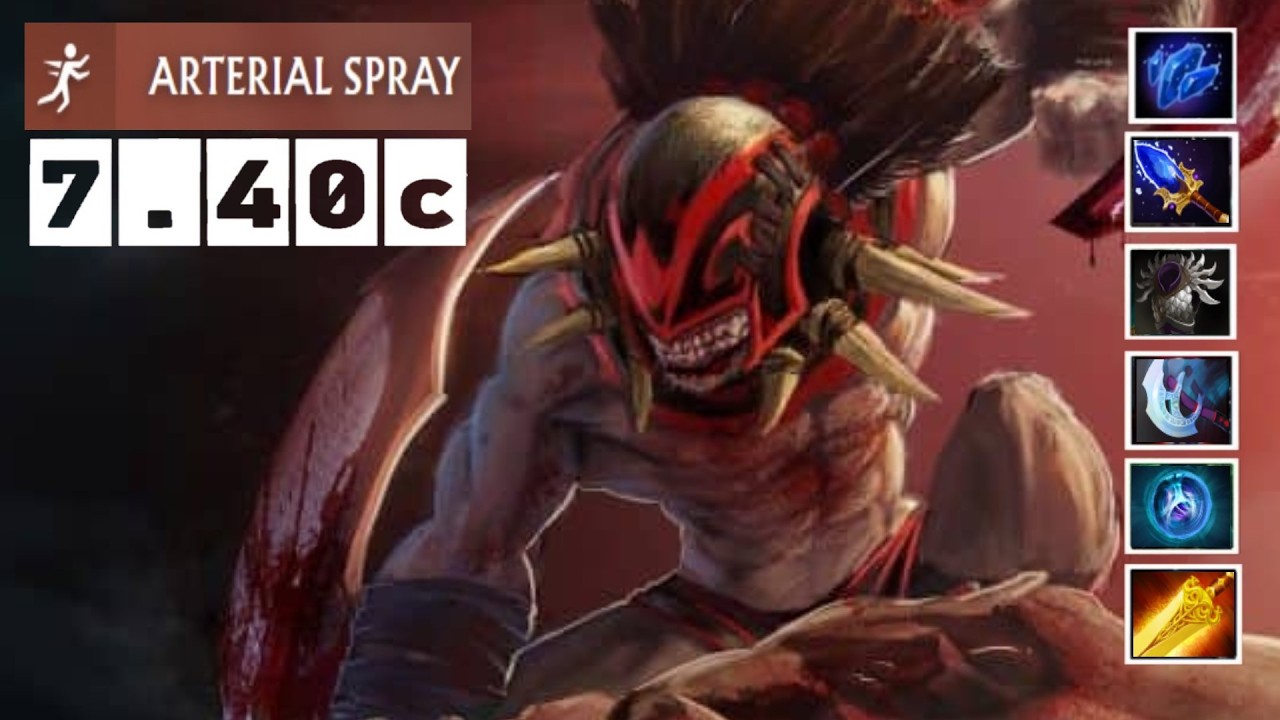 [DOTA 2] BLOODSEEKER [OFFLANE] [7.40c] [7400mmr] [3]