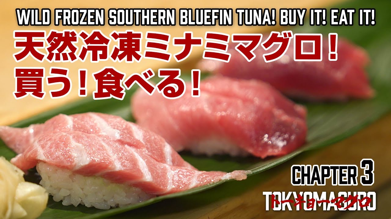 【ミナミマグロ】天然冷凍ミナミマグロ！買う！食べる！