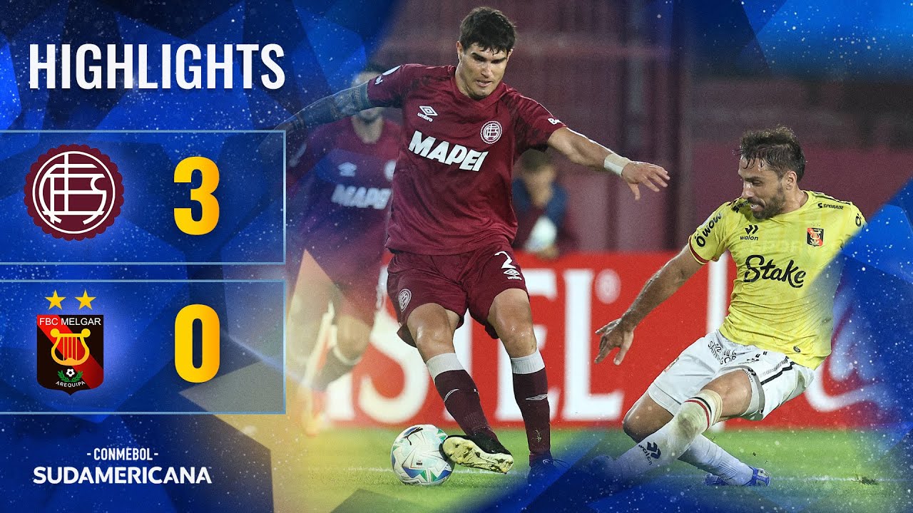 LANUS vs. MELGAR | HIGHLIGHTS | CONMEBOL SUDAMERICANA 2025
