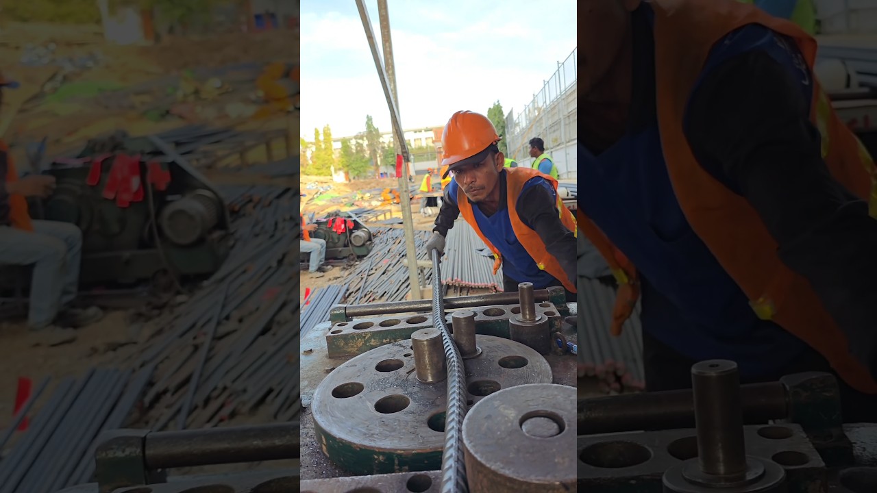 Perfect bending for lapping #shorts #construction #building #civilengineering