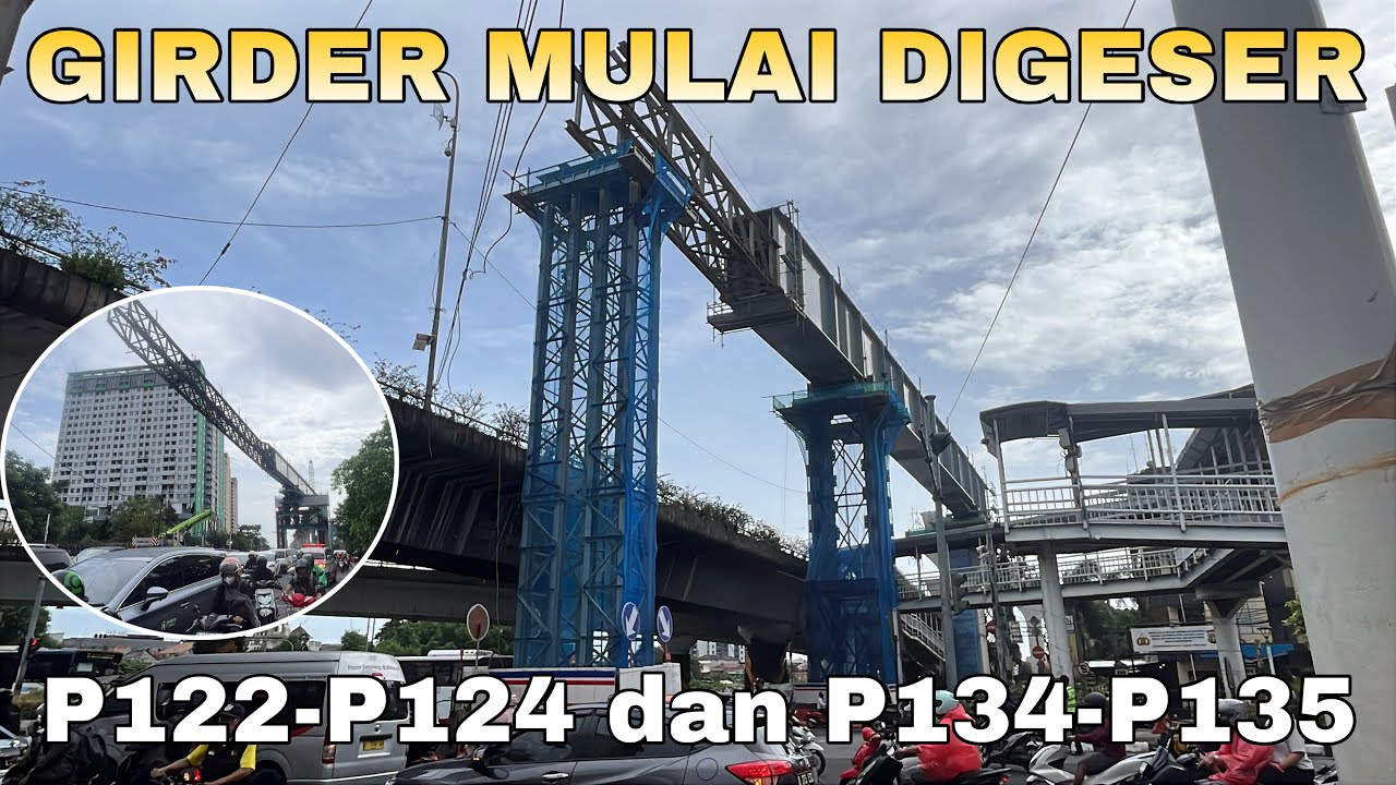 Update Pembangunan Jalur LRT Jakarta Fase 1B Velodrome-Manggarai Zona 2 (5 Maret 2026) 