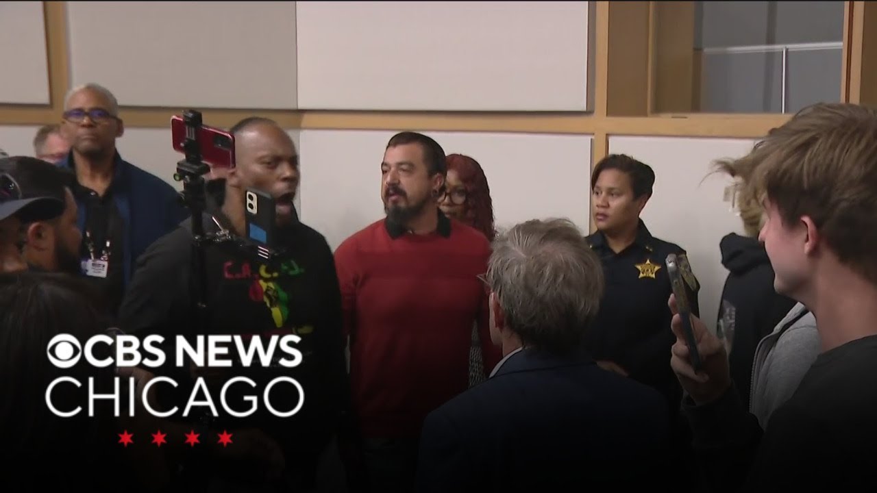Broadview village board meeting ends abruptly after protesters shout against limitations