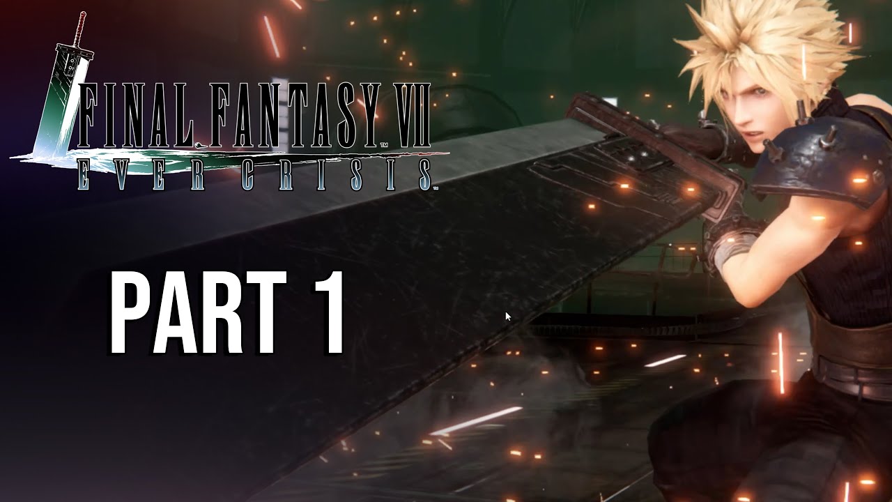 Final Fantasy 7 Ever Crisis Playthrough Part 1 - FF7 Chapter 1