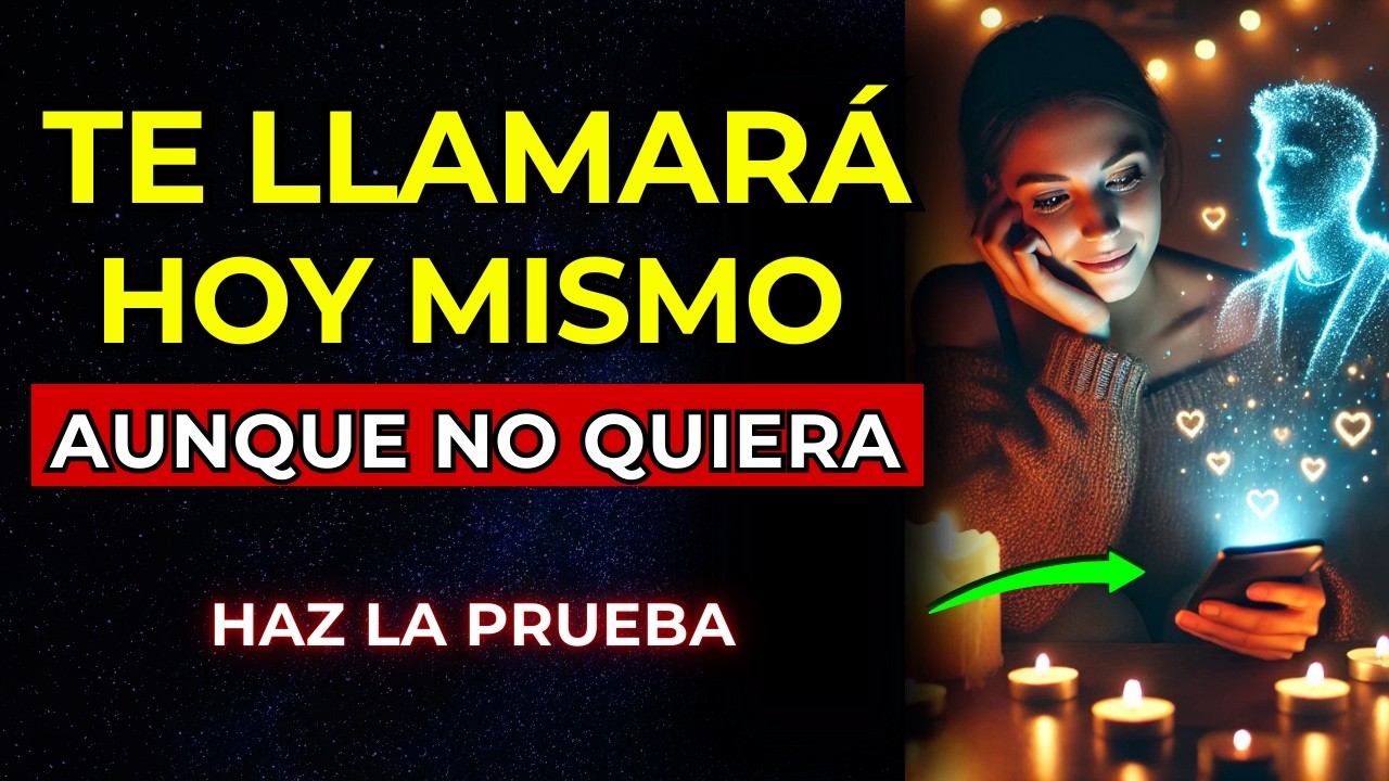 Di estas palabras secretas y TE LLAMARÁ HOY, incluso si te ha bloqueado | Telepatía metafísica