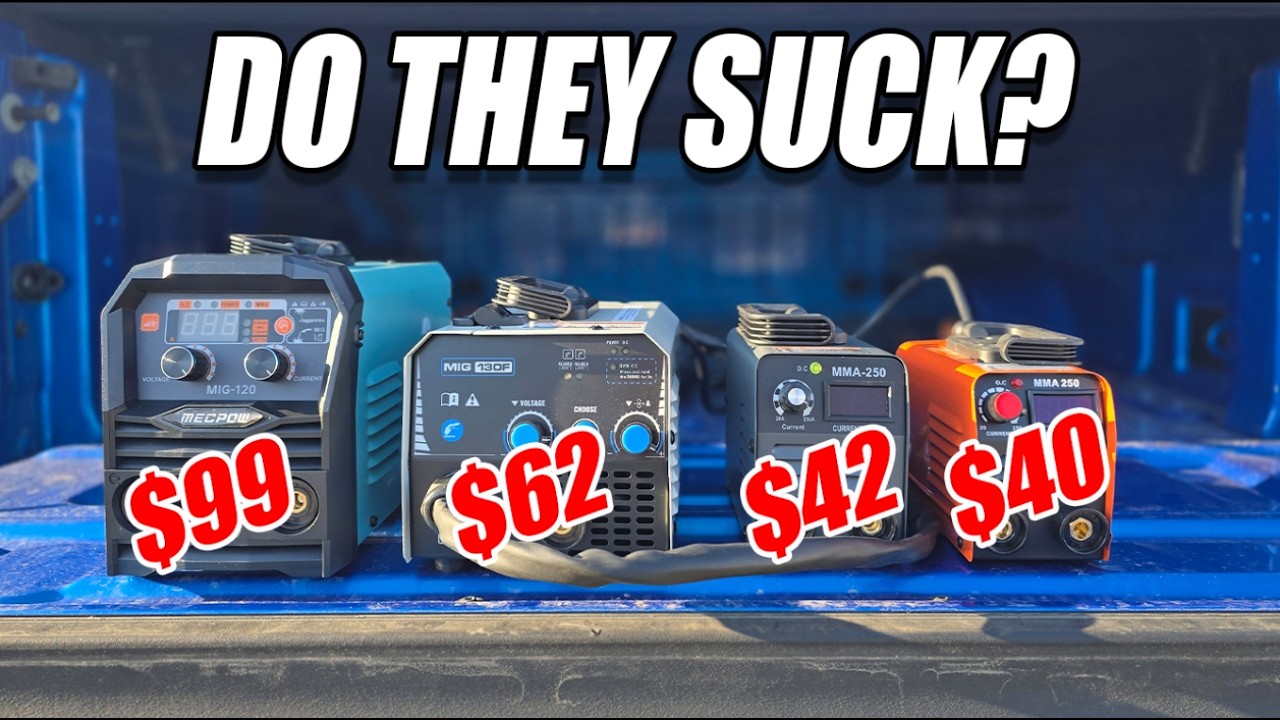 Testing out CHEAP Welders